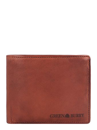 Greenburry Vintage vasket pung i læder 13 cm Greenburry Vintage vasket pung i læder 13 cm