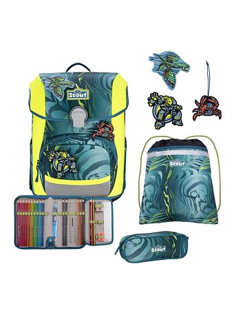 Scout Neo Skoleransel-sæt 4-delt