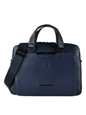 Piquadro Ael Dokumenttaske Læder 37 cm Laptoprum