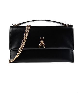 Patrizia Pepe Clutch Læder 28 cm Patrizia Pepe Clutch Læder 28 cm