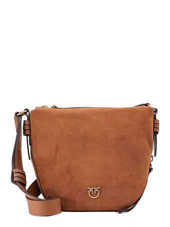PINKO Zip Around Skuldertaske Læder 28 cm