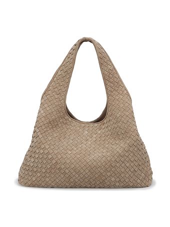 LES VISIONNAIRES PAZ Weave Skuldertaske Læder 44 cm