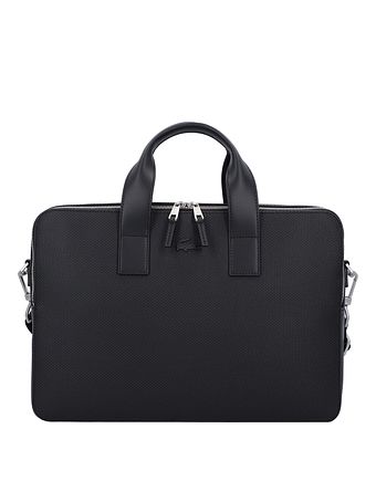 Lacoste Chantaco dokumentmappe læder 39 cm rum til bærbar computer Lacoste Chantaco dokumentmappe læder 39 cm rum til bærbar computer
