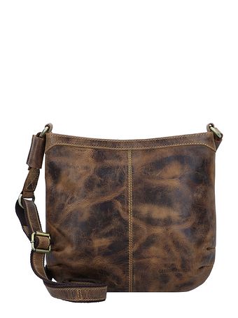 Greenburry Vintage Skuldertaske Læder 27 cm