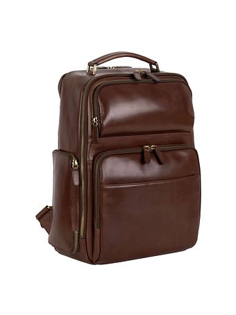 Leonhard Heyden Cambridge rygsæk læder 42 cm rum til bærbar computer Leonhard Heyden Cambridge rygsæk læder 42 cm rum til bærbar computer