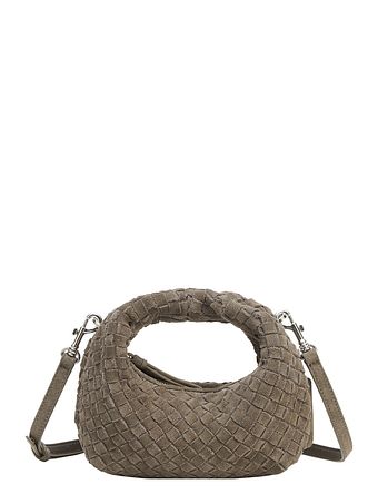 LES VISIONNAIRES Greta Micro weave Håndtaske Læder 20 cm