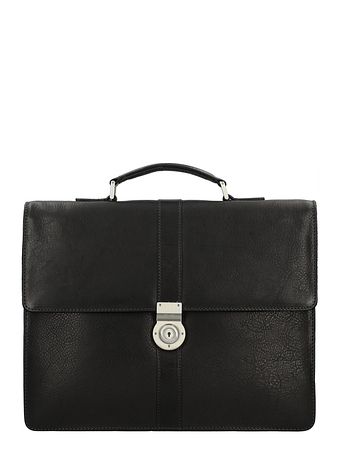 Leonhard Heyden Bergamo dokumentmappe læder 38 cm rum til bærbar computer