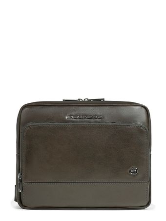 Piquadro Philip Skuldertaske Læder 27 cm Piquadro Philip Skuldertaske Læder 27 cm