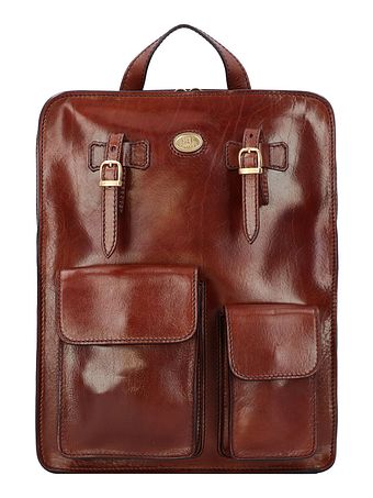 The Bridge Story Uomo rygsæk i læder 37 cm The Bridge Story Uomo rygsæk i læder 37 cm