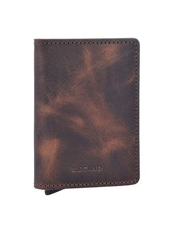 Secrid Slimwallet Vintage držitel kreditní karty peněženka RFID kůže 6,5 cm