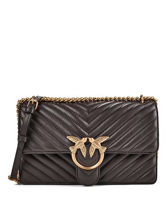PINKO Love One Crossbody-väska Läder 26.5 cm PINKO Love One Crossbody-väska Läder 26.5 cm