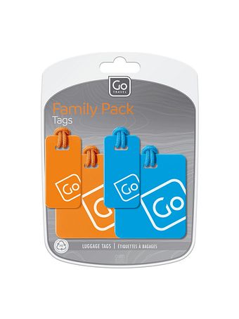 Go Travel Adressemærkatsæt 4 stk. Go Travel Adressemærkatsæt 4 stk.