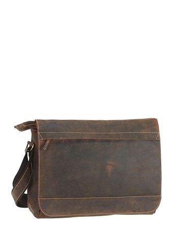 Greenburry Vintage Messenger læder 36 cm