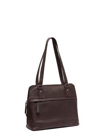 The Chesterfield Brand Belgrado Skuldertaske Læder 32 cm Laptoprum
