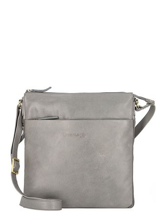 Greenland Nature Nature-skuldertaske i læder 28 cm