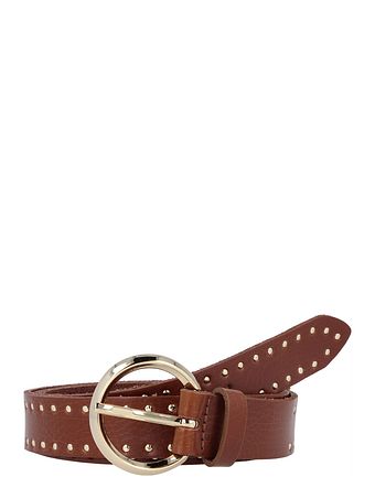 Vanzetti Bælte i læder med nitter