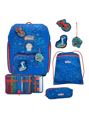 Scout Genius skoletaskesæt 4 stk Superflasch