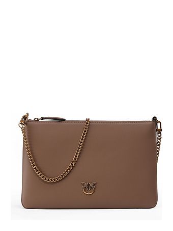 PINKO Flat Clutch taske Læder 24 cm