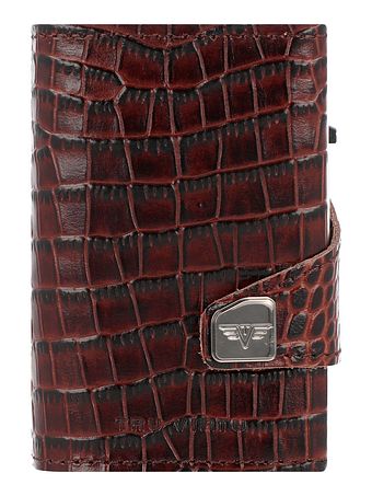 Tru Virtu Click & Slide kreditkortholder pung RFID læder 6,5 cm Tru Virtu Click & Slide kreditkortholder pung RFID læder 6,5 cm