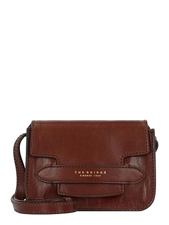 The Bridge Lucrezia skuldertaske i læder 18 cm