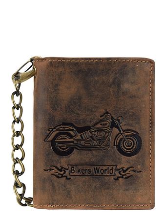 Greenburry Vintage cykelpung i læder 10 cm