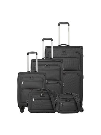 Travelite Cubis 4-hjulet Kuffertsæt 5-delt med ekspansion Travelite Cubis 4-hjulet Kuffertsæt 5-delt med ekspansion