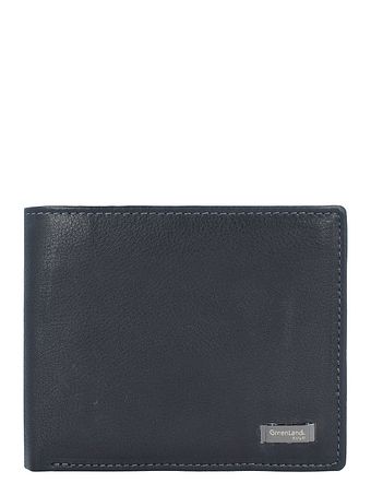 Greenland Nature Sort nappa-pung RFID-læder 11 cm Greenland Nature Sort nappa-pung RFID-læder 11 cm