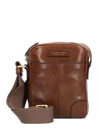 The Bridge Vespucci-skuldertaske i læder 16 cm The Bridge Vespucci-skuldertaske i læder 16 cm