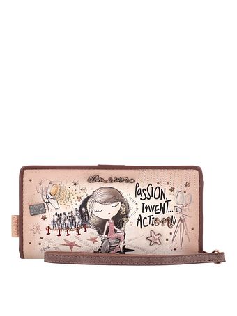 Anekke Hollywood Plånbok RFID-skydd 18.5 cm