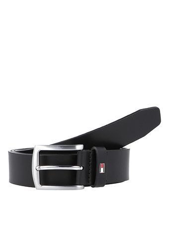 Tommy Hilfiger Hilfiger Flag Bælte Læder Tommy Hilfiger Hilfiger Flag Bælte Læder