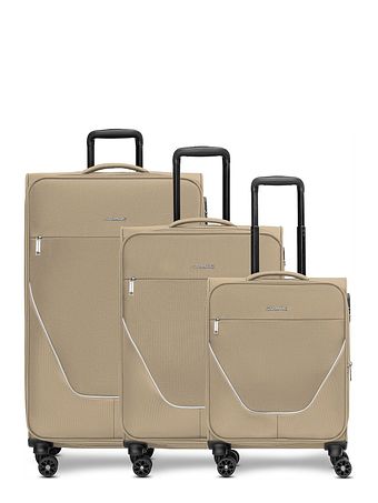 Stratic taska 4-hjuls kuffertsæt 3 stk. med stretchfold