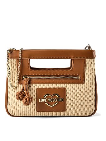 Love Moschino Straw Chic Kabelka 25 cm