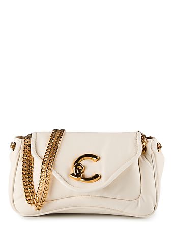 Coccinelle C-Me Fluffy Skuldertaske Læder 21 cm