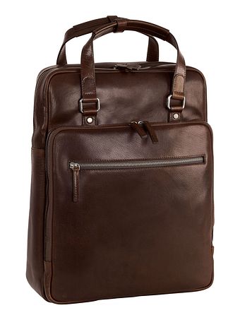 Leonhard Heyden Roma rygsæk læder 42 cm rum til bærbar computer
