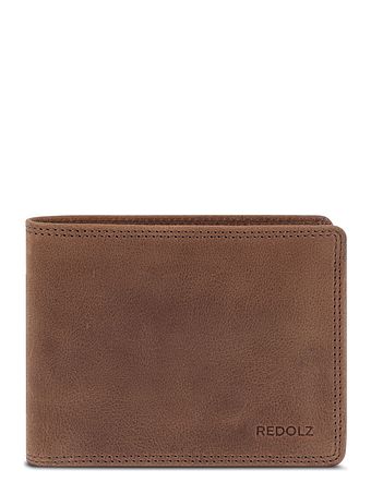 Redolz Leather Essentials QF pung RFID læder 12 cm Redolz Leather Essentials QF pung RFID læder 12 cm