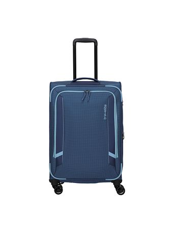 Travelite Corsiica 4 hjul Trolley M 67 cm med strækfold Travelite Corsiica 4 hjul Trolley M 67 cm med strækfold