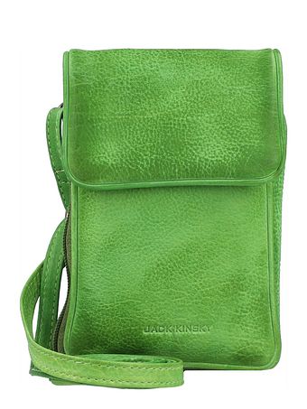 Jack Kinsky Nassau mobiltaske RFID læder 9,5 cm