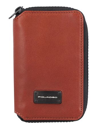 Piquadro Harper pung i læder 9 cm
