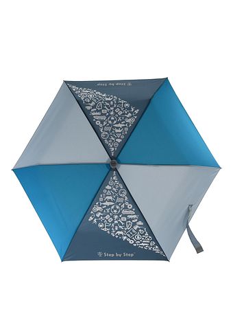 Step by Step Magic Rain Effect lommeparaply til børn 22,5 cm