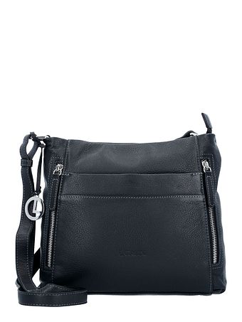 L.CREDI Sabrina skuldertaske i læder 26 cm