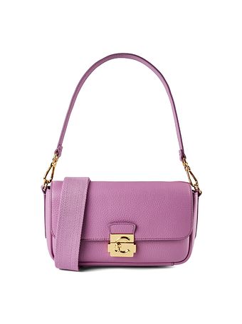 Coccinelle C-Me Lock Skuldertaske Læder 24 cm