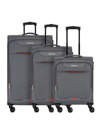 American Tourister Street Roll 4 hjul Kuffert 3-delt med strækfold American Tourister Street Roll 4 hjul Kuffert 3-delt med strækfold