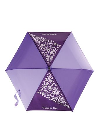 Step by Step Magic Rain Effect lommeparaply til børn 22,5 cm