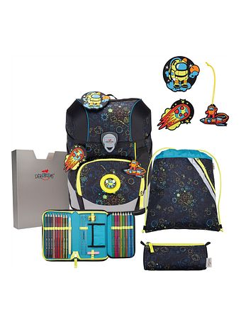 DerDieDas ErgoFlex Tiny LED Sada školních tašek