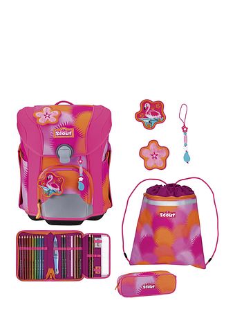 Scout Micro Skoleransel-sæt 5-delt