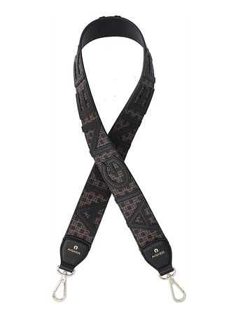 AIGNER Skulderrem i læder 90 cm