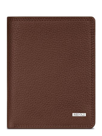 Redolz Leather Essentials HF-pung RFID-læder 9,5 cm, der kan foldes ud
