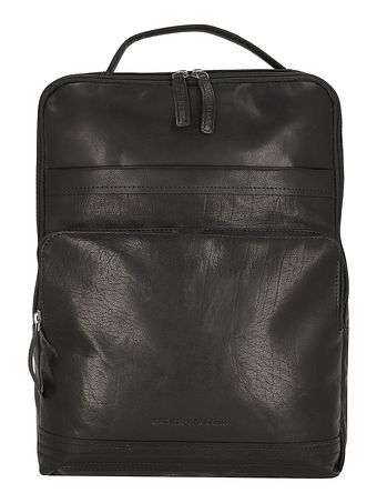 Spikes & Sparrow Bronco-rygsæk i læder med 40 cm rum til bærbar computer