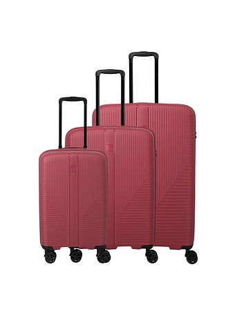 Travelite Air Stripe 4 hjul Kuffert 3-delt med strækfold