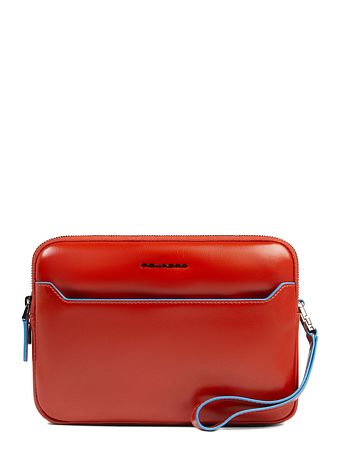 Piquadro Blue Square Skuldertaske Læder 23 cm